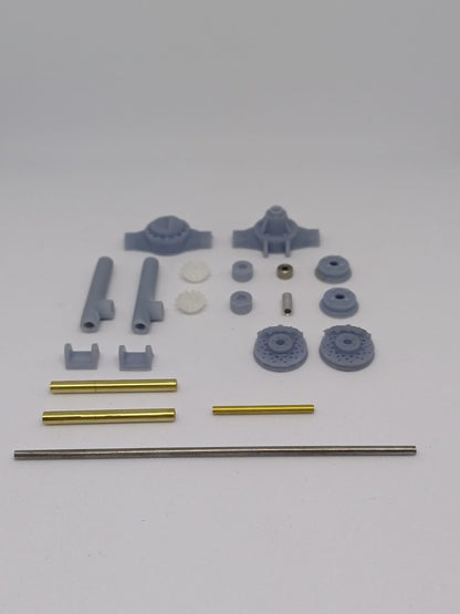 Rc Lowrider axle kit 1.24 scale