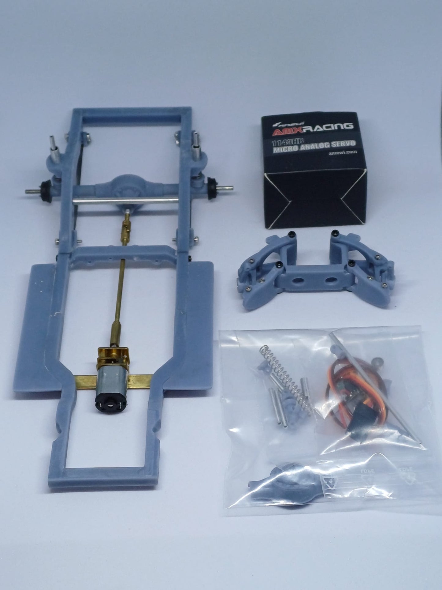 1.20 Scale MiniTruck Chassis set single cab
