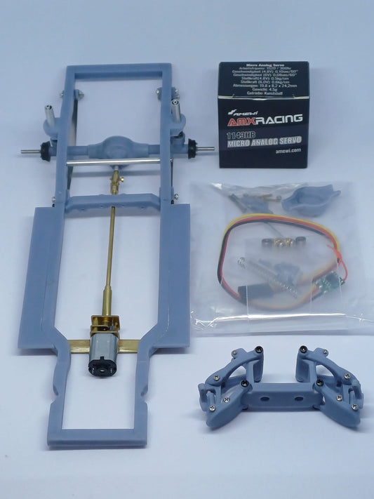 1.20 Scale MiniTruck Chassis set Double cab